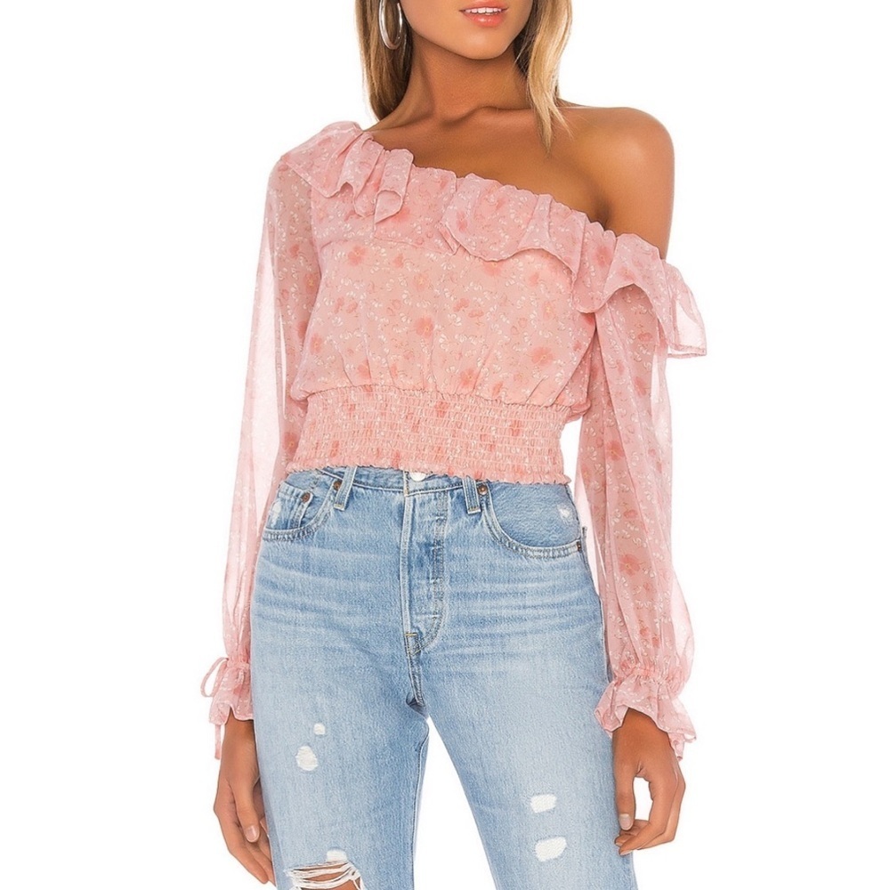 Lovers + Friends Off The Shoulder Blouse l M